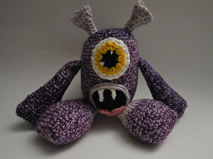Purple Monster Plushie 🐑 product image (1)