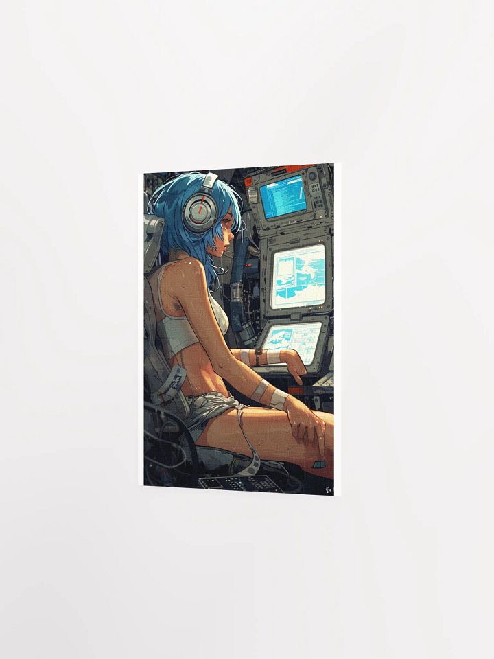 Shipped Oldskull Art Print Poster 003: Gets Hot Hacking product image (10)