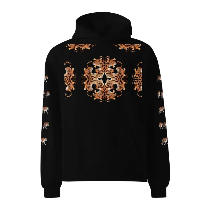 Tiger Mirage Unisex Oversized Hoodie product image (1)