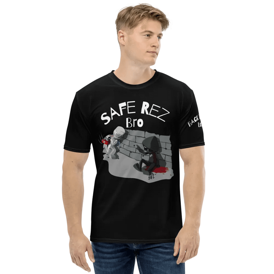 Gamer shirt - Safe rez bro by StickBoi Ink product image (3)