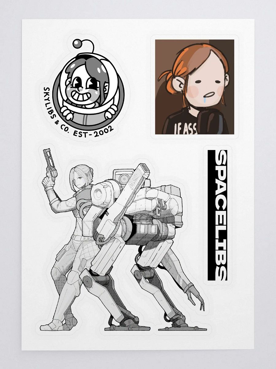 SpaceLibs Sticker Collection product image (3)
