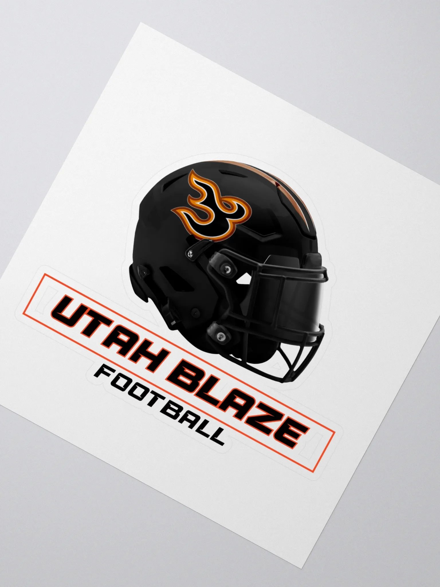 Utah Blaze Stickers product image (2)