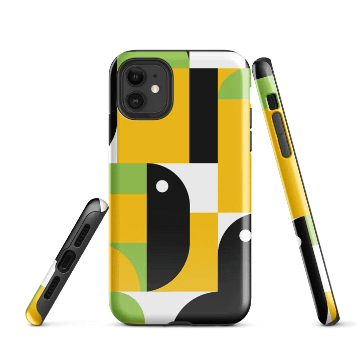 Geometric Vision Tough iPhone® Case product image (1)