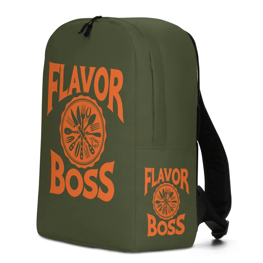 Flavor Boss backpack Olive/Orange product image (4)