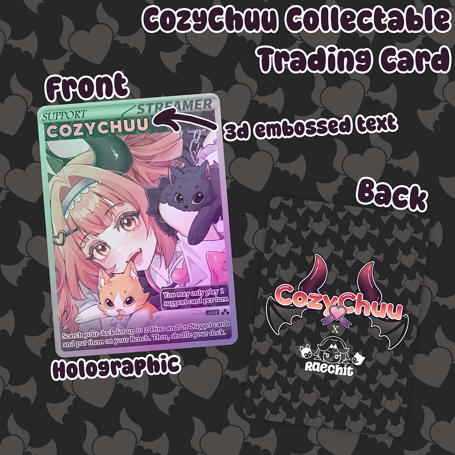[PREORDER] CozyChuu Collectable Trading Card product image (1)