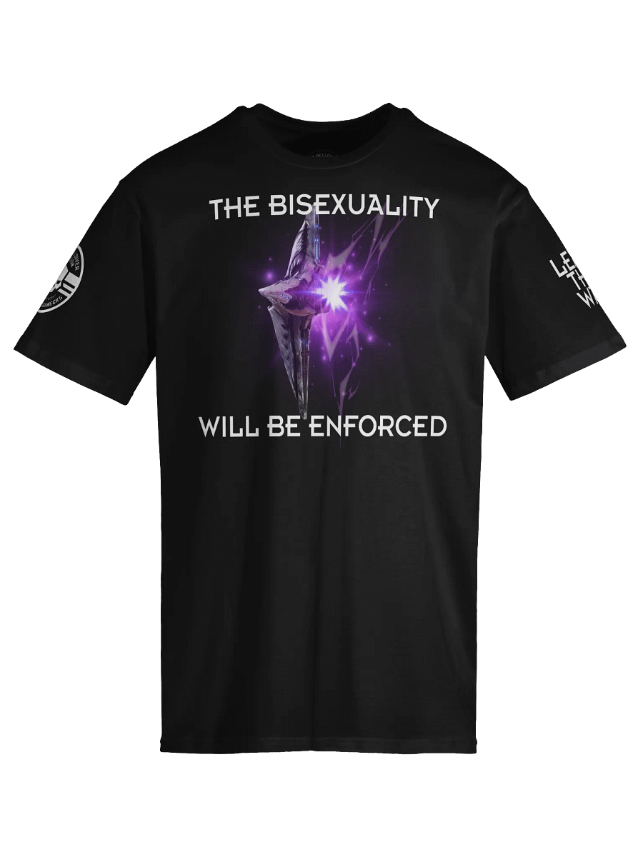 Illuminate Watcher Tee — “The Bisexuality Will Be Enforced” product image (3)