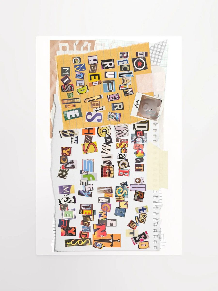 Rupert Ransom Letter Print product image (4)