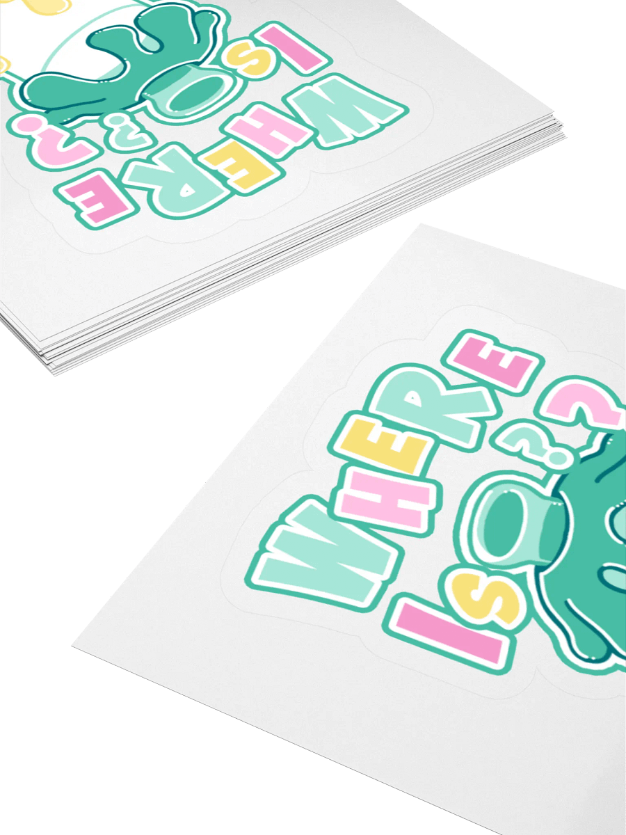 WHERE is Milk?? Stickers product image (8)