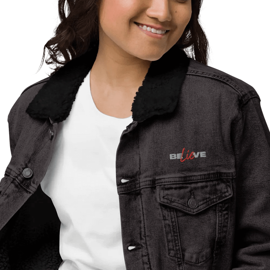 Threadfast Apparel Unisex Sherpa Denim Jacket v3 product image (9)