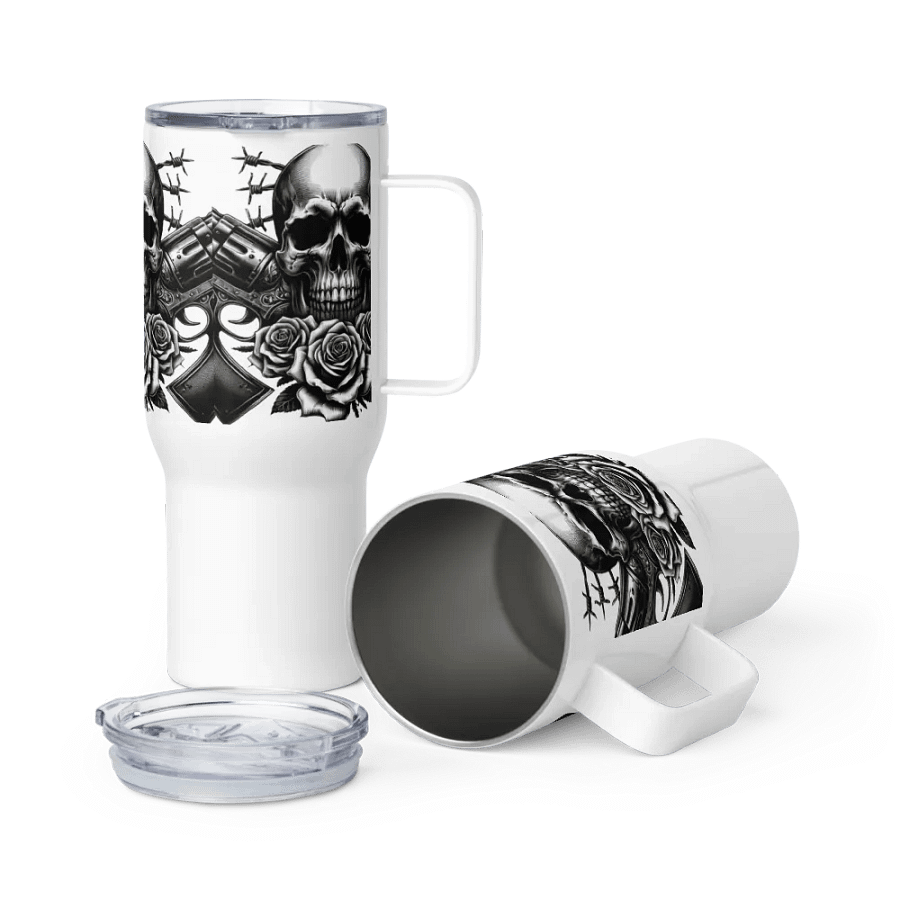 Skullz N Bullets Travel Cup product image (6)