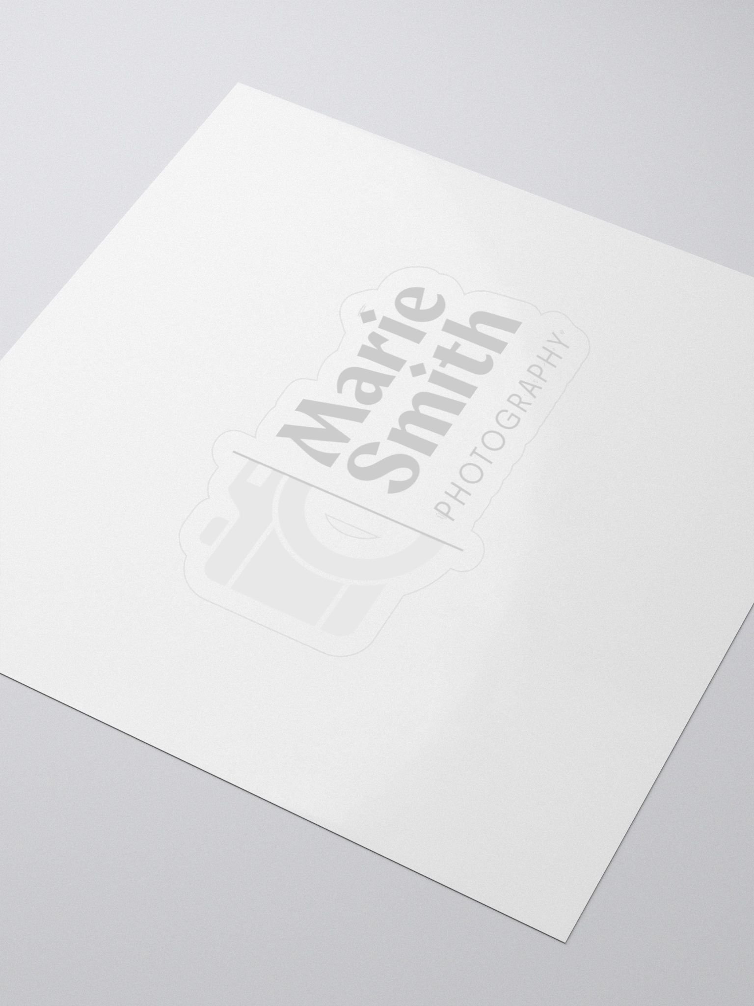 Marie Smith Photography Logo Kiss Cut Stickers product image (3)
