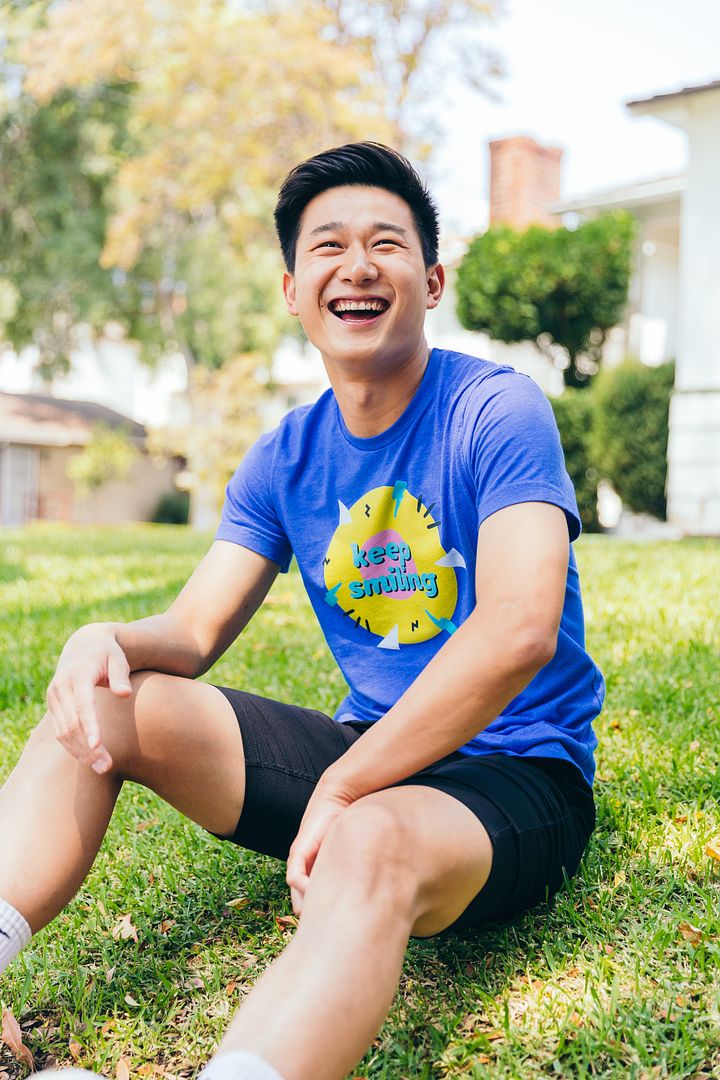 Keep Smiling T-Shirt - #Sam product image (1)