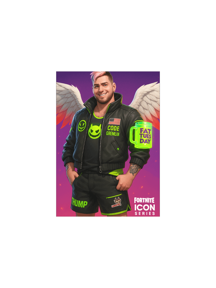 Code Gremlin THUMP ICON SKIN Poster Print product image (1)
