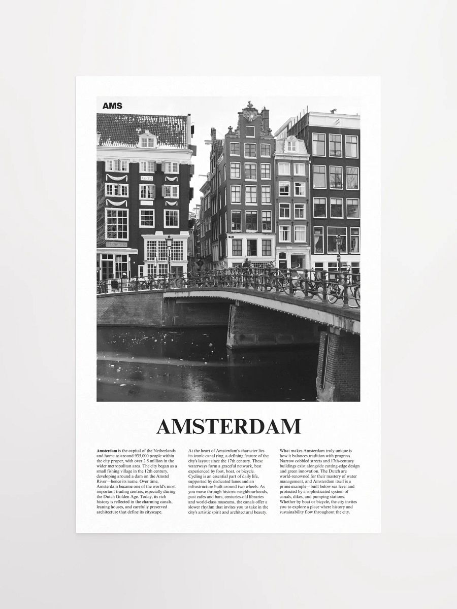 Amsterdam 03 Newspaper Poster product image (5)