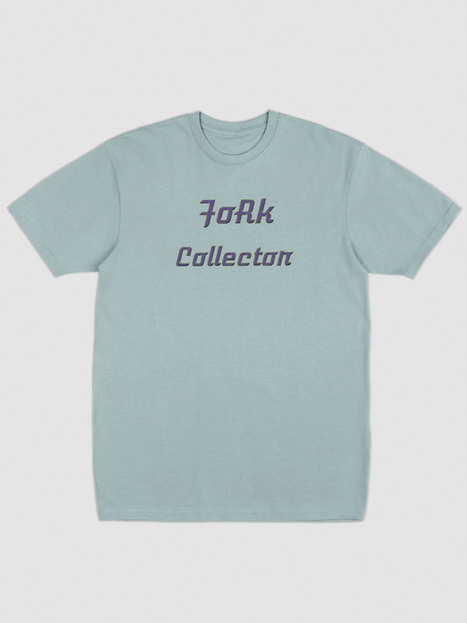 FoRk Collector Embroidered Men's Premium Heavyweight T-Shirt product image (1)