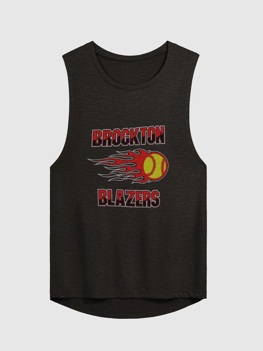 Brockton Blazers Logo Women's Muscle Tank Top product image (2)