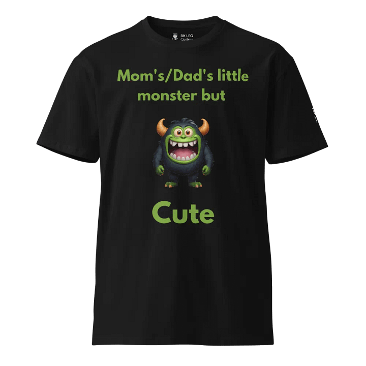 Mom's & Dad's little monster, but cute product image (1)