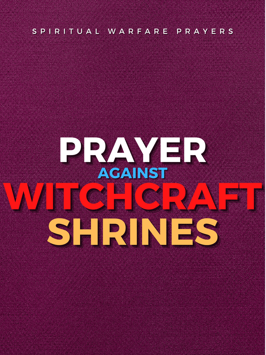 Prayer Against Witchcraft Shrines product image (1)
