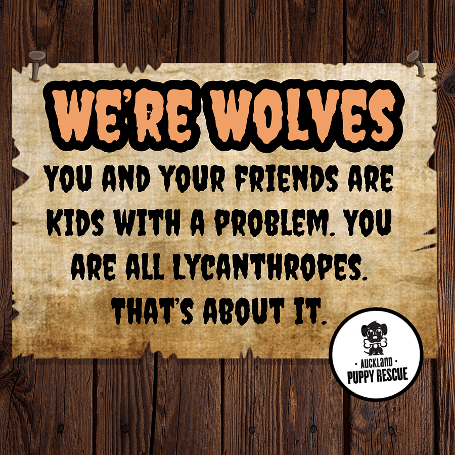 We're Wolves One Page RPG product image (1)