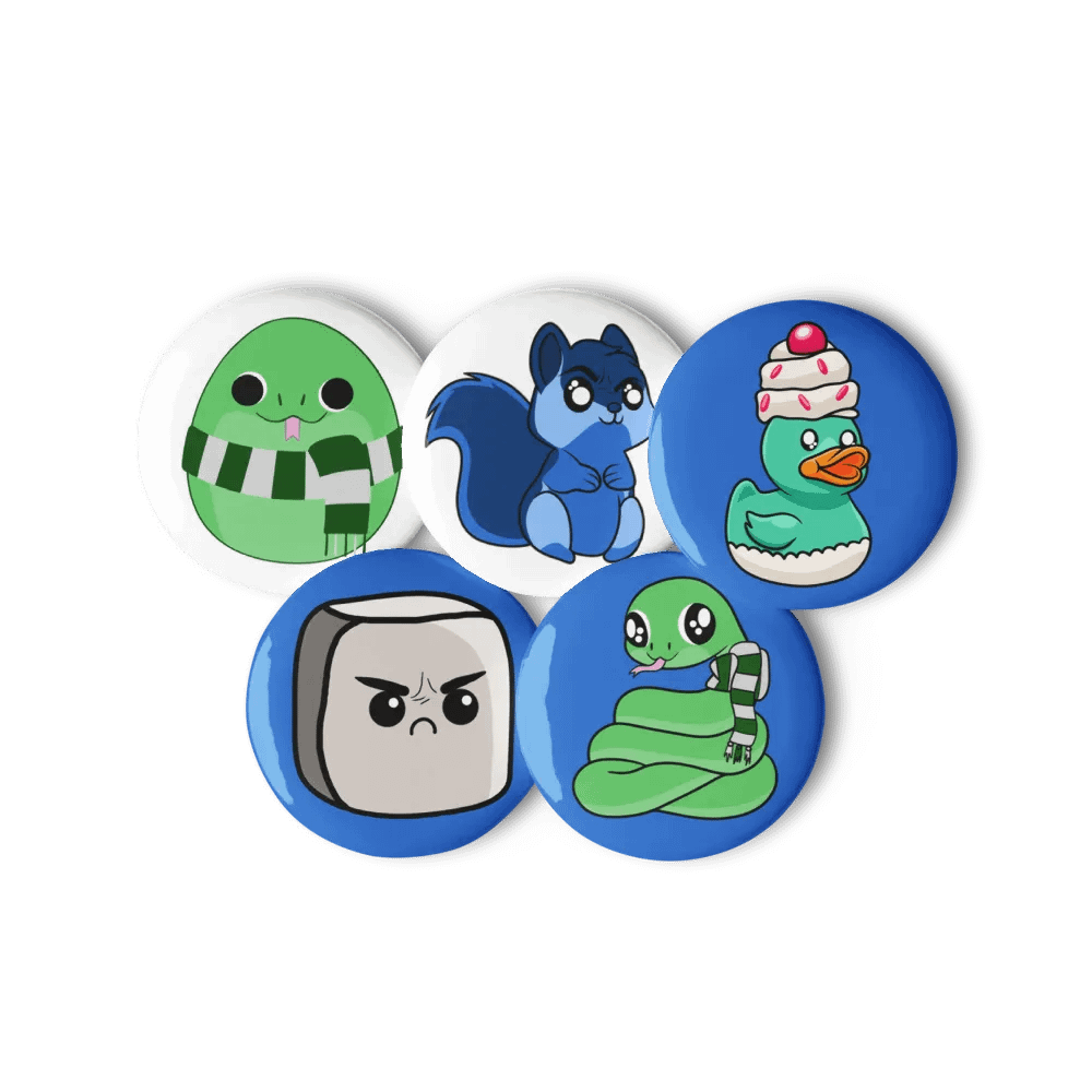 Bandit & Friends Button Pack product image (6)