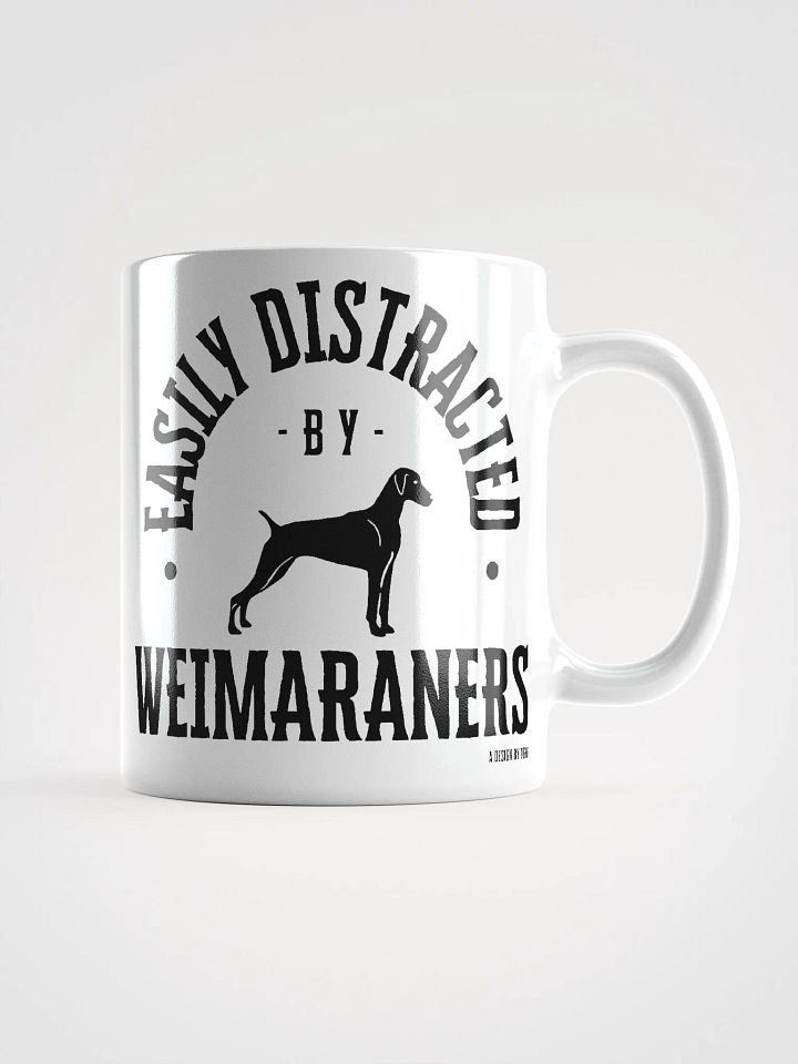 Easily Distracted - White Glossy Mug product image (1)