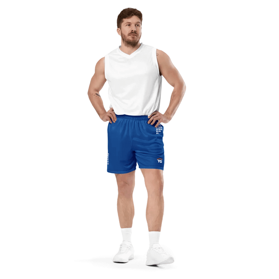 TG Unisex Mesh Gym Shorts product image (7)
