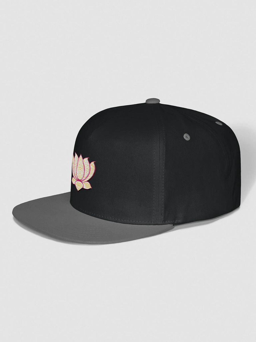 Golden Lotus Snapback Cap product image (2)