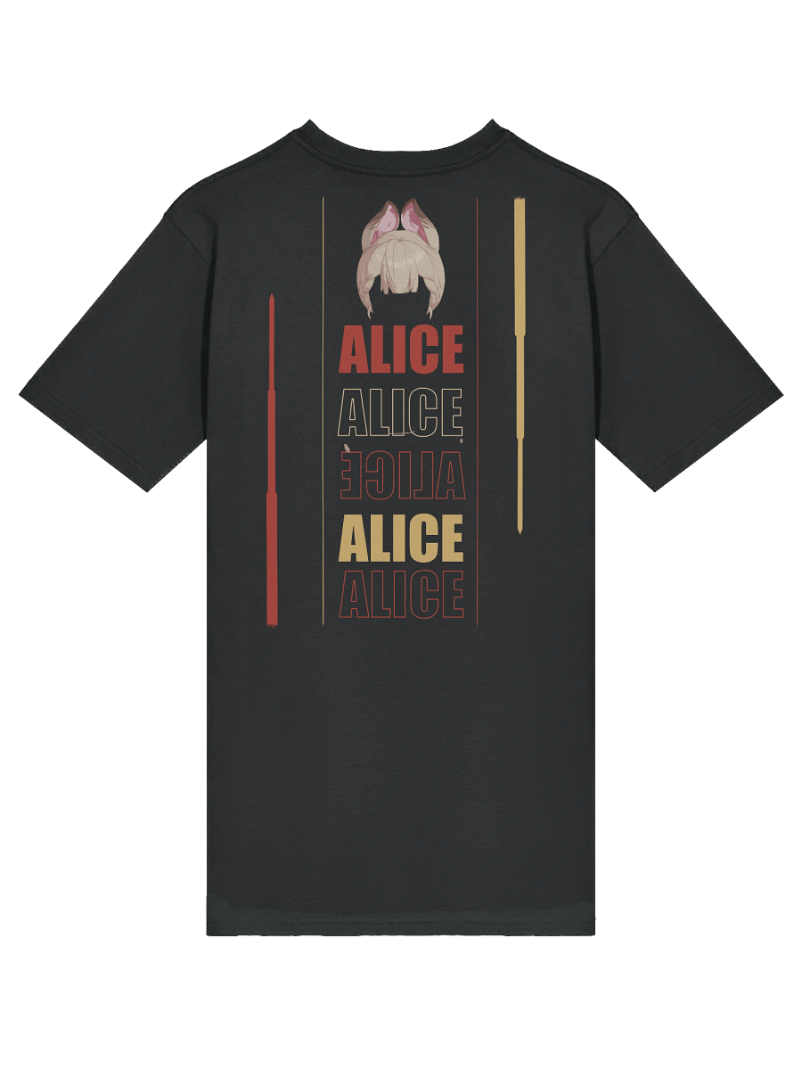 Alice Premium Heavyweight T-Shirt Front and Back print Zenless Zone Zero product image (26)