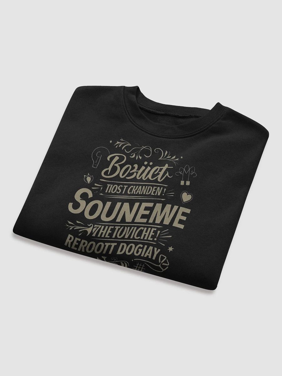Whimsical Doodle Delight Crop Sweatshirt product image (8)