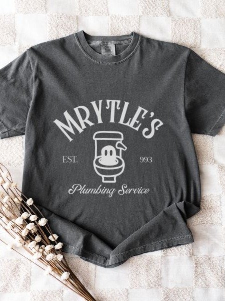 Mrytle Plumbing Vintage Minimalist Shirt product image (11)