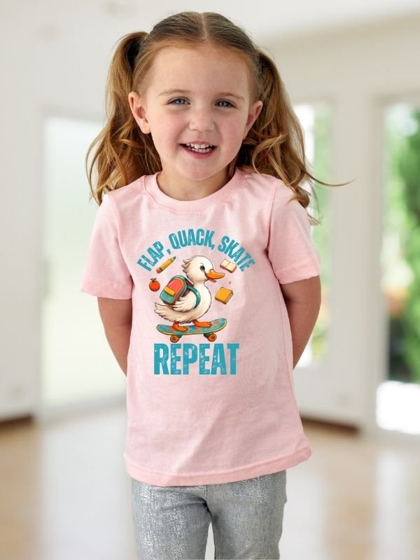 flap, quack, skate, repeat unisex shirt product image (1)