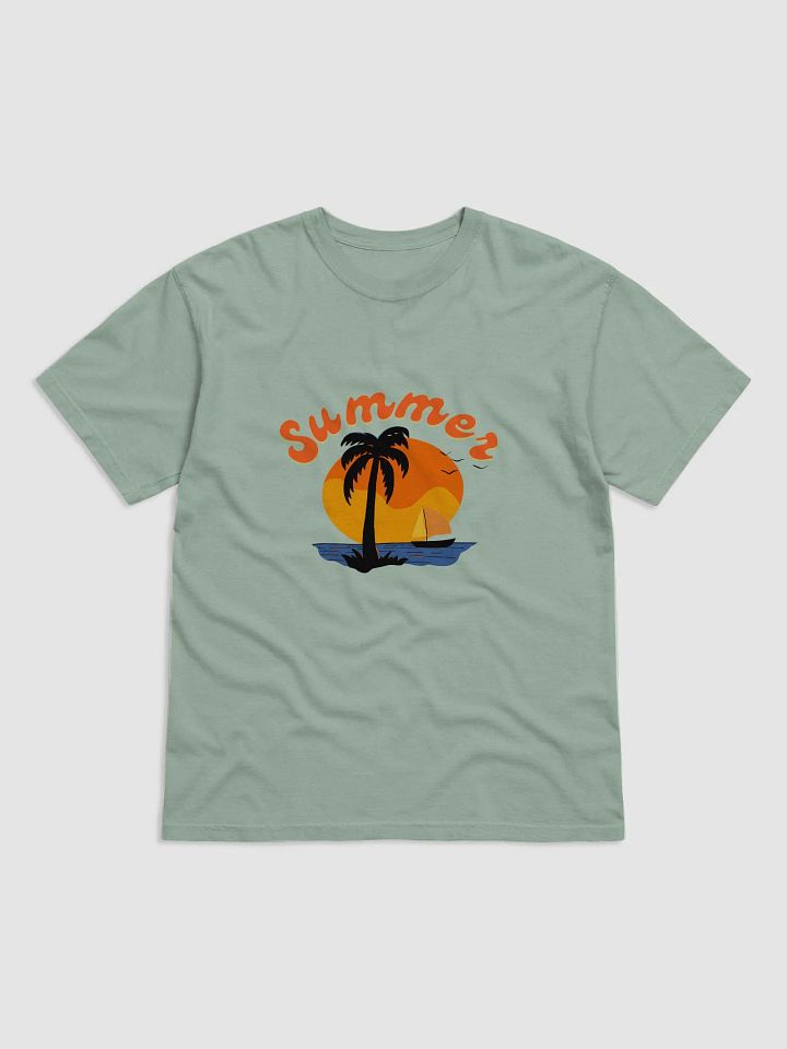Sunset Bliss Cotton Tee product image (6)