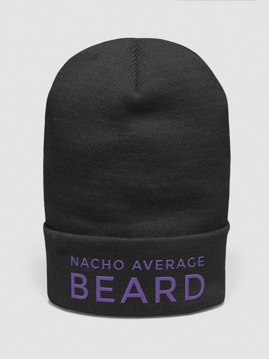 Nacho Average Beard Beanie product image (1)