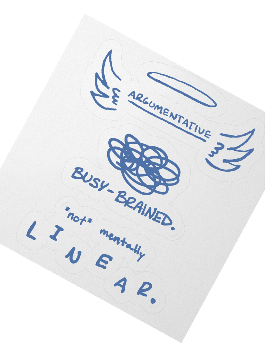 teal sticker pack #1 product image (6)
