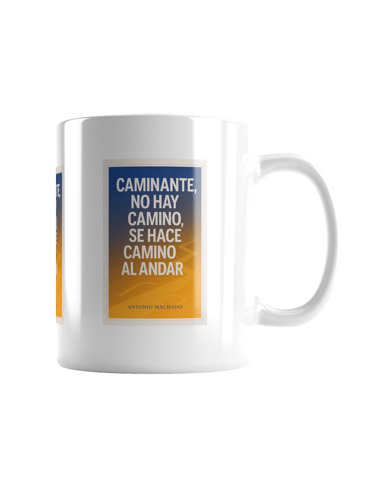 Taza ultra-premium Antonio Machado con cita filosófica española trending 2025 product image (5)