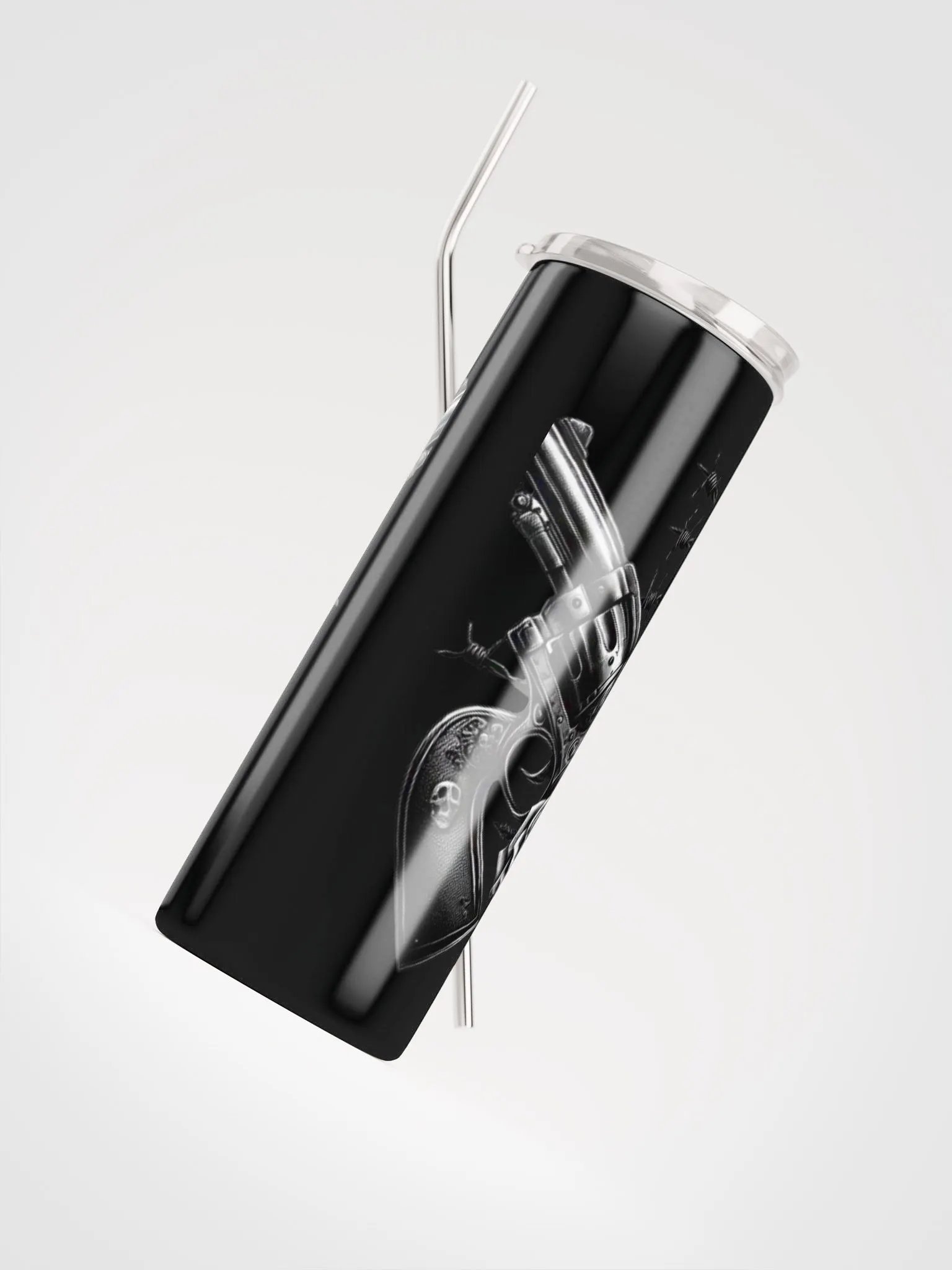 Skulls N Bullets Stainless Steel Tumbr product image (8)