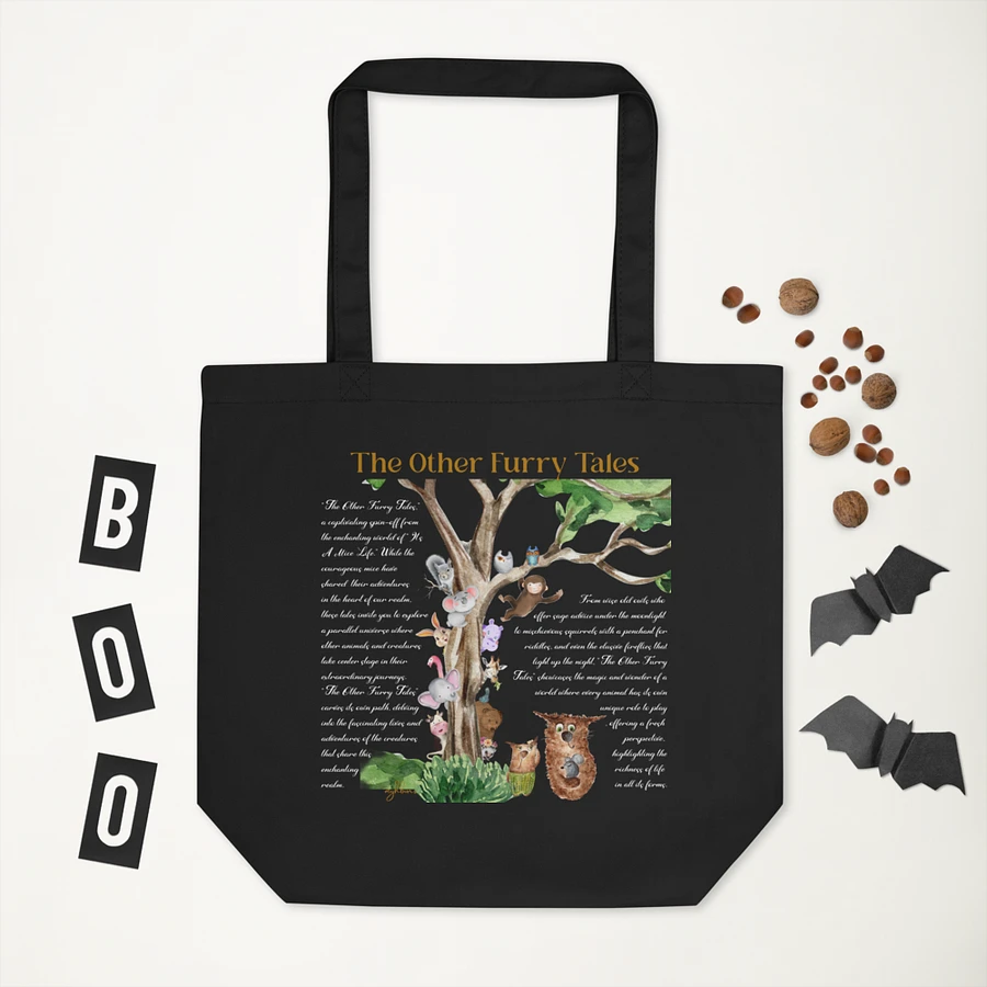 The Other Furry Tales Eco Tote Bag (Black) product image (5)