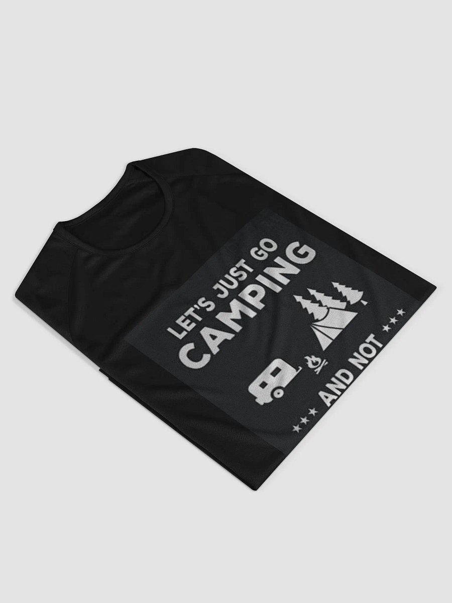 Lets Go Camping T-Shirt Black (Unisex) product image (3)