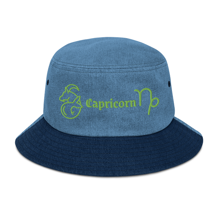 Symmetric Capricorn Denim Bucket Hat product image (2)