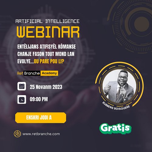 Pa kite tandans ale kite w, se youn nan bagay ou dwe aprann nan mond sa nap viv la. Bagay yo diferan. Kòmante “ AI “ pou plis...