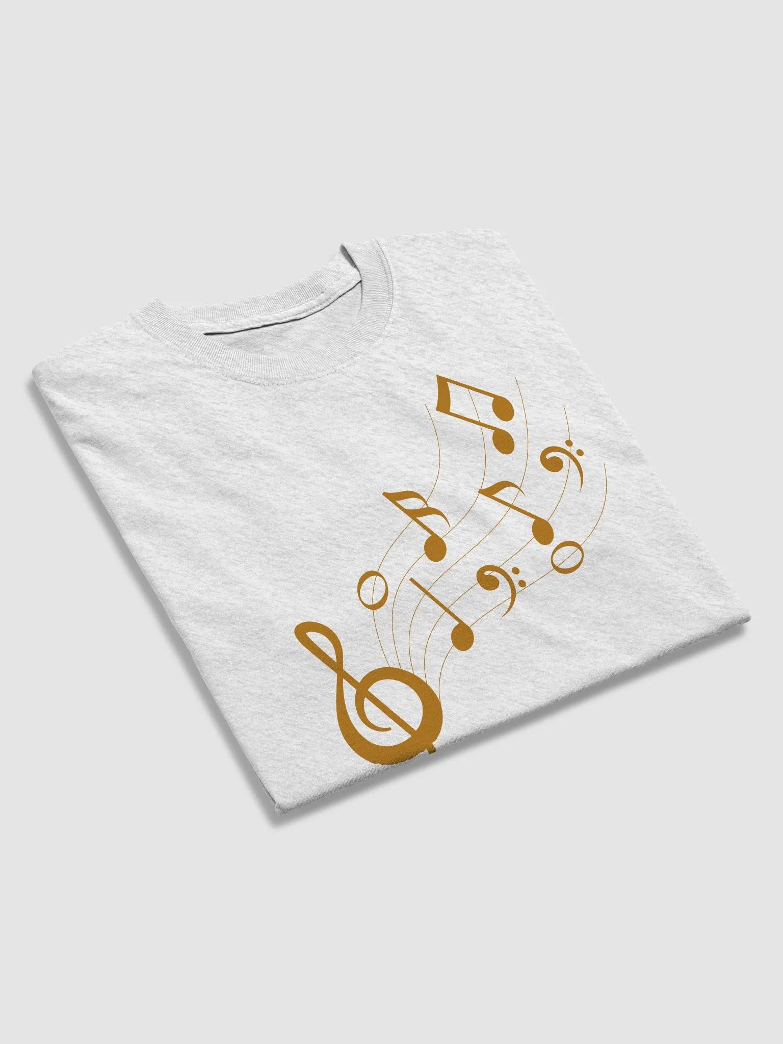 Musical Notes Treble Clef T-Shirt product image (28)