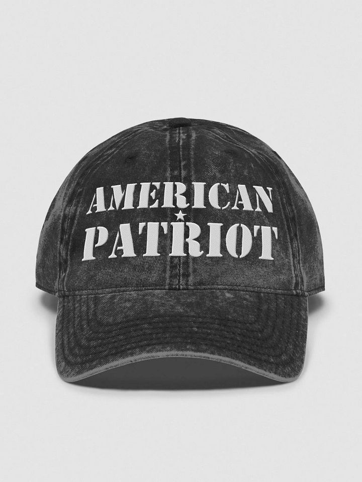 AMERICAN PATRIOT Vintage Wash Dad Hat product image (1)