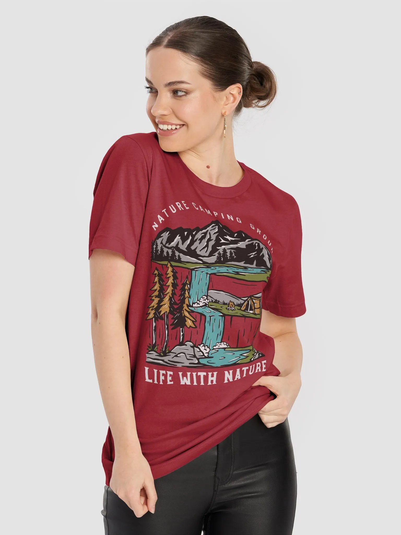 Life With Nature Unisex Tee product image (8)
