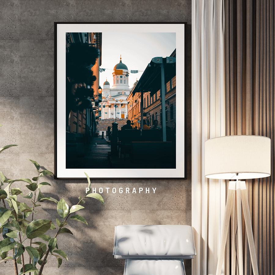 Golden Hour Grandeur: Helsinki Cathedral product image (9)