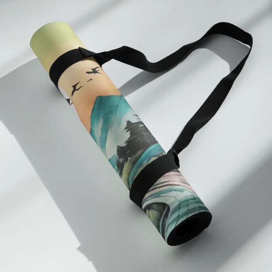 Fantasy Landscape Yoga Mat product image (6)