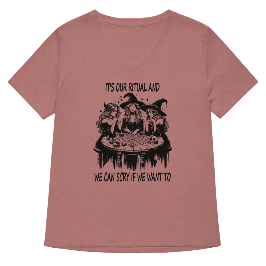 Scry If We Want To V-Neck Tee product image (9)