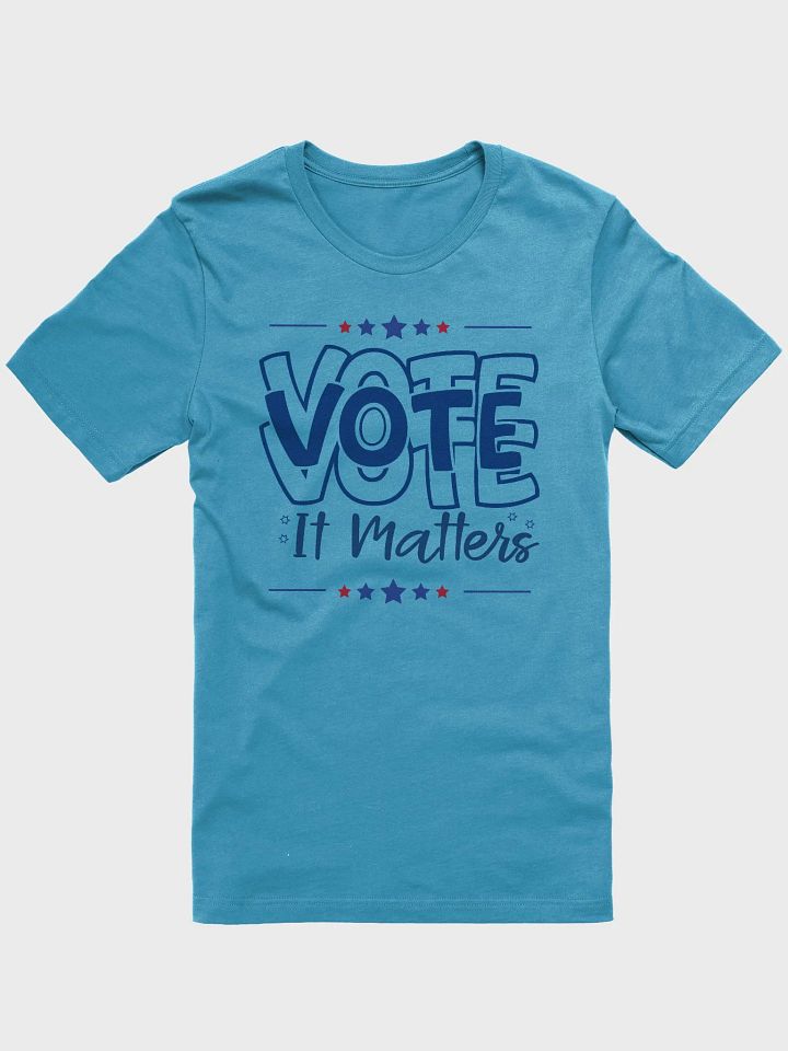 Vote It Matters Election 2024 Voting Patriotic USA Civic Engagement T-shirt product image (1)
