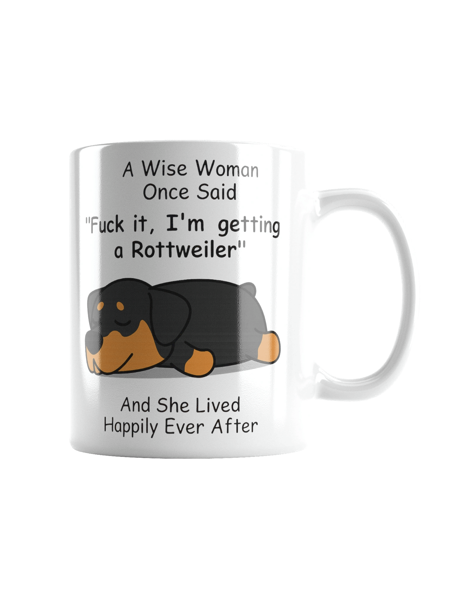 Wise Woman Rottweiler Mug product image (5)