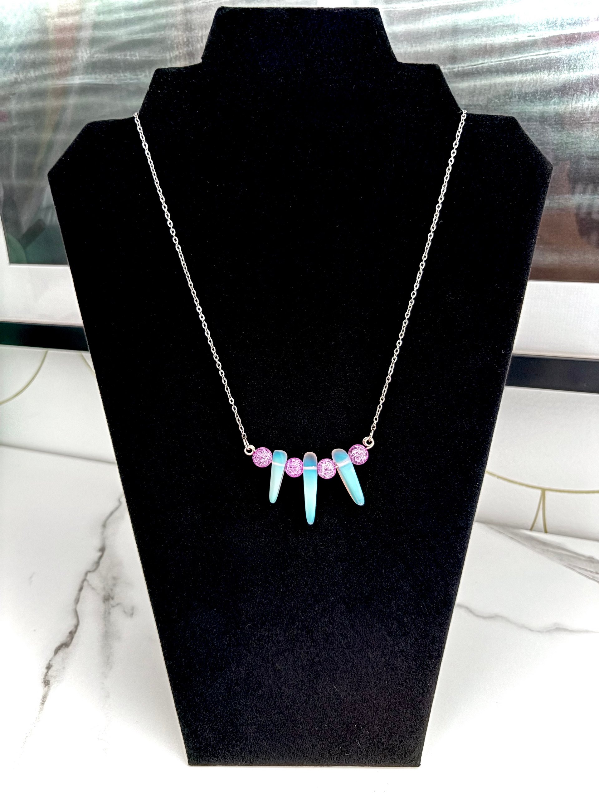 MFD-00246 | October Passion Pendant Necklace | Handmade Jewelry by Monique Faella Designs™ product image (2)