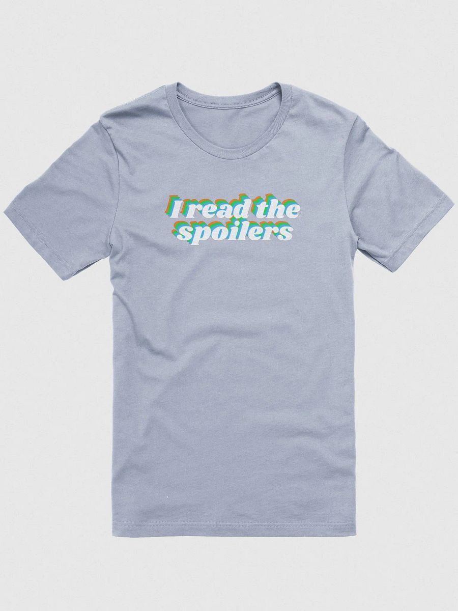 I read the spoilers - Unisex Supersoft Tee product image (3)